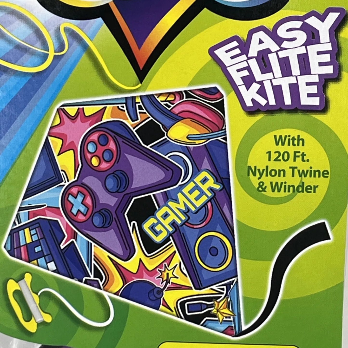 Gamer Kite 26 Inch Tall Diamond Easy Flight
