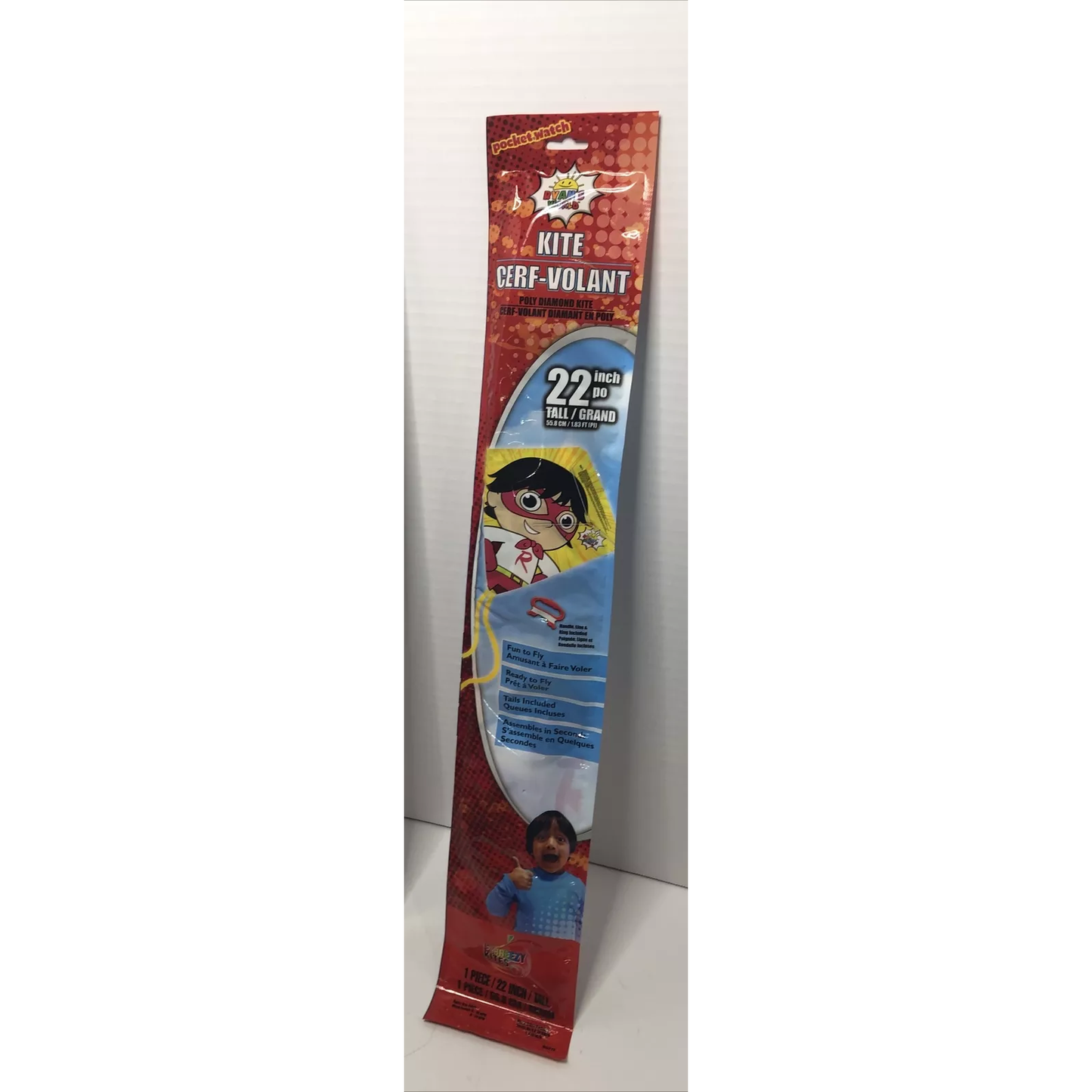 Ryan's World Kite 22 Inch Tall EZBreezy