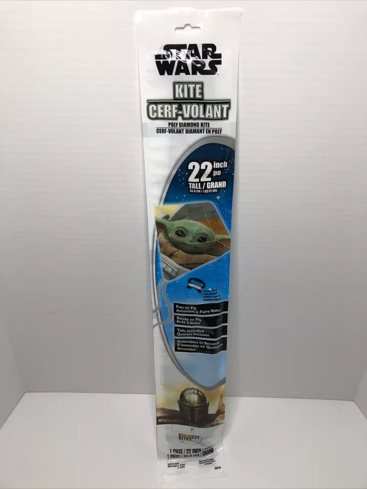 Star Wars Baby Yoda Kite 22 Inch Tall EZBreezy