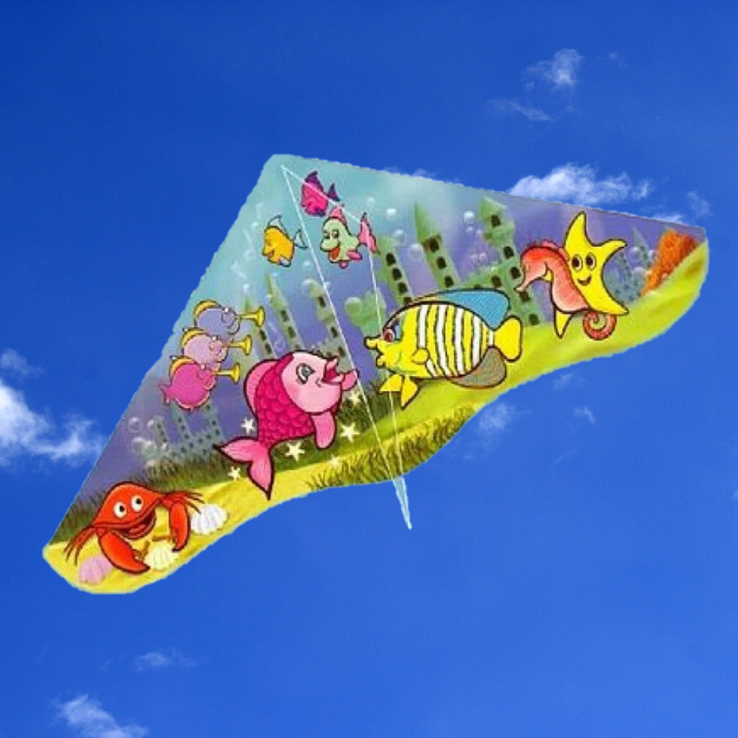 Deep Sea City Kite Gayla Delta 42 Inch Made in USA
