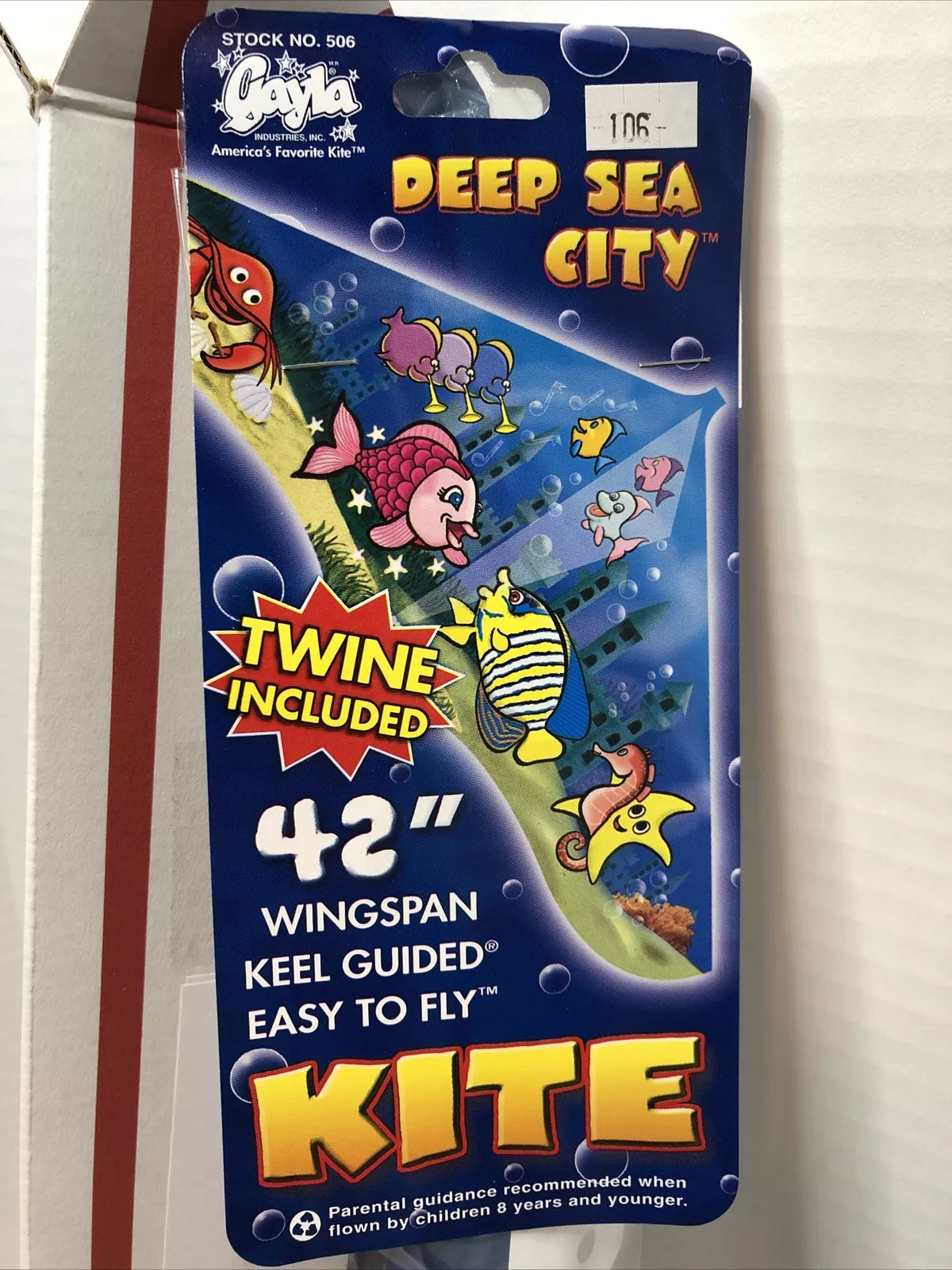 Deep Sea City Kite Gayla Delta 42 Inch Made in USA