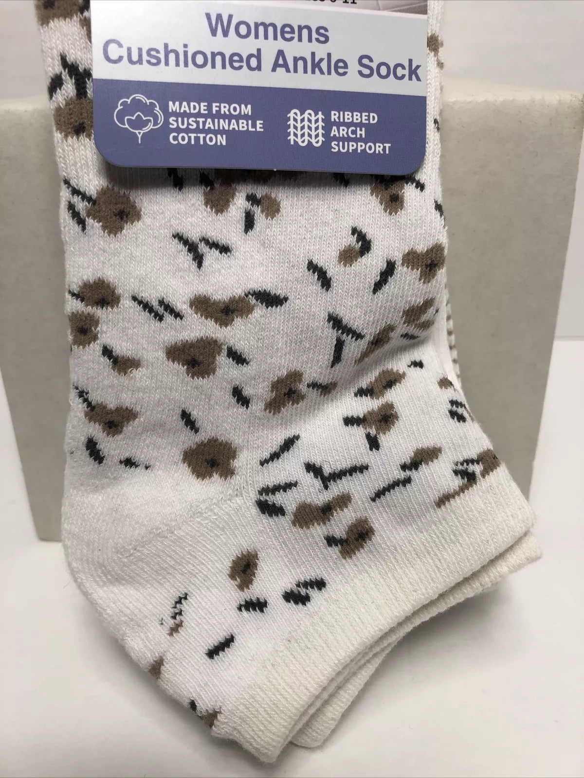 Muk Luks Women's Low-Cut Socks 3-Pair Cotton Blend