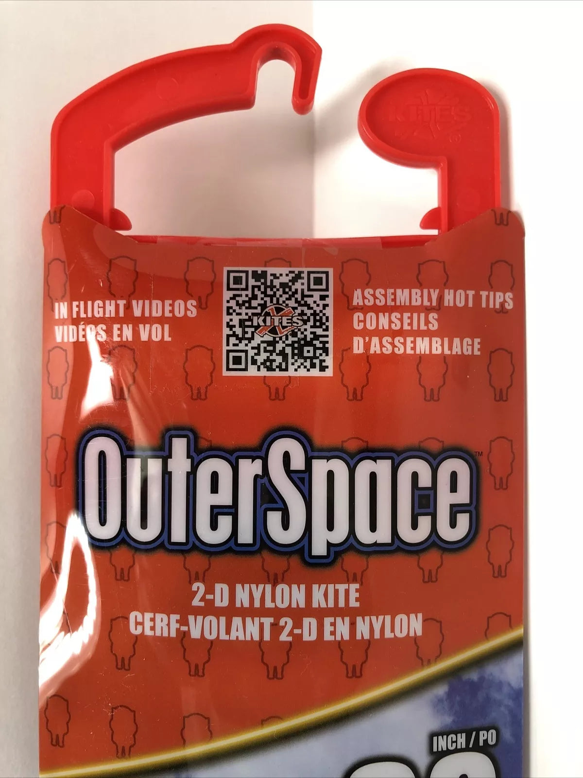 NASA Astronaut Nylon Kite 33 Inch Tall OuterSpace
