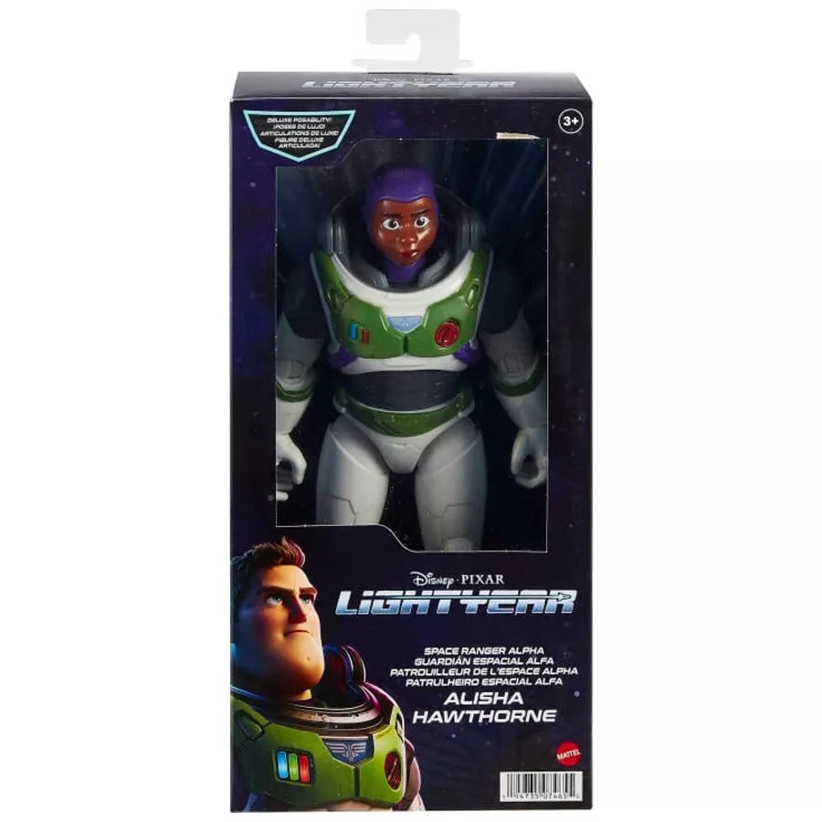 Buzz Lightyear Space Ranger Alpha Alisha Hawthorne Figure 12 Inch Disney Pixar Mattel