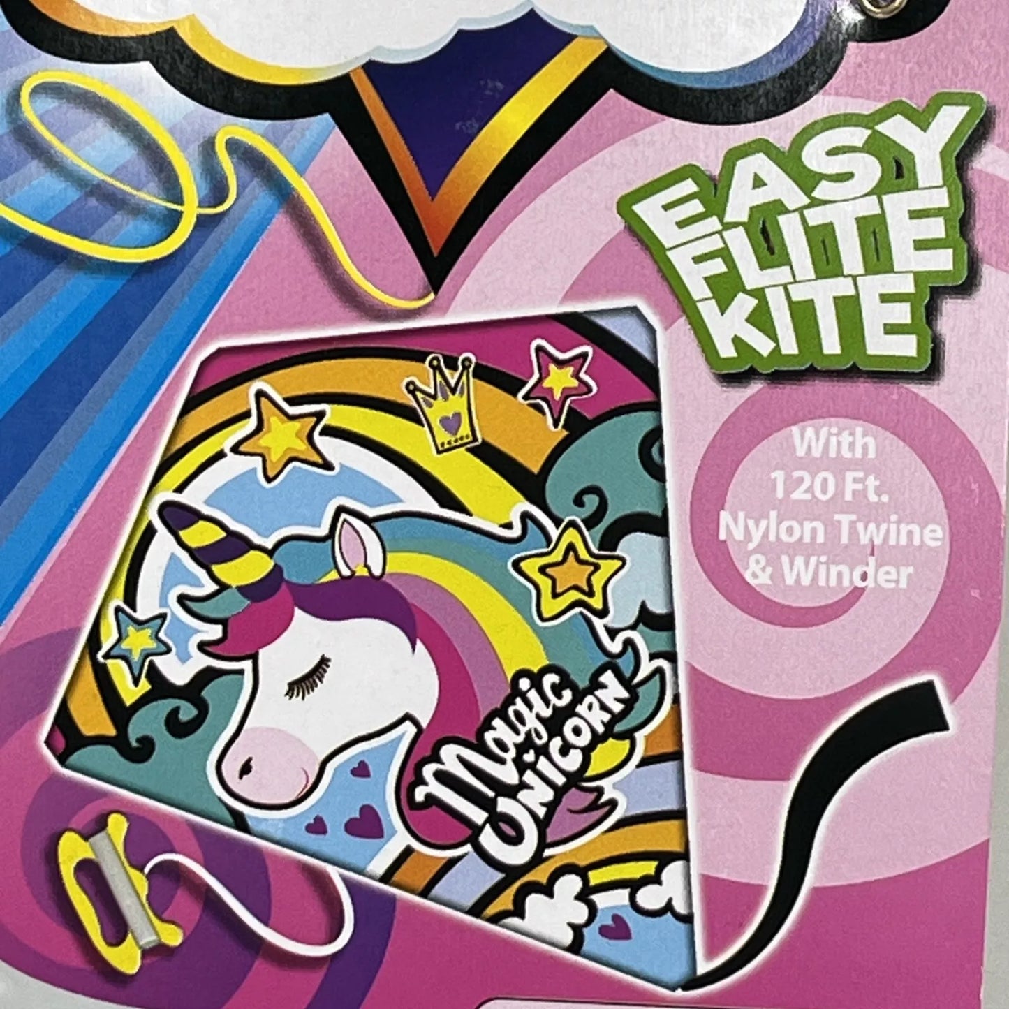 Majic Unicorn Kite 26 Inch Tall Diamond Easy Flight