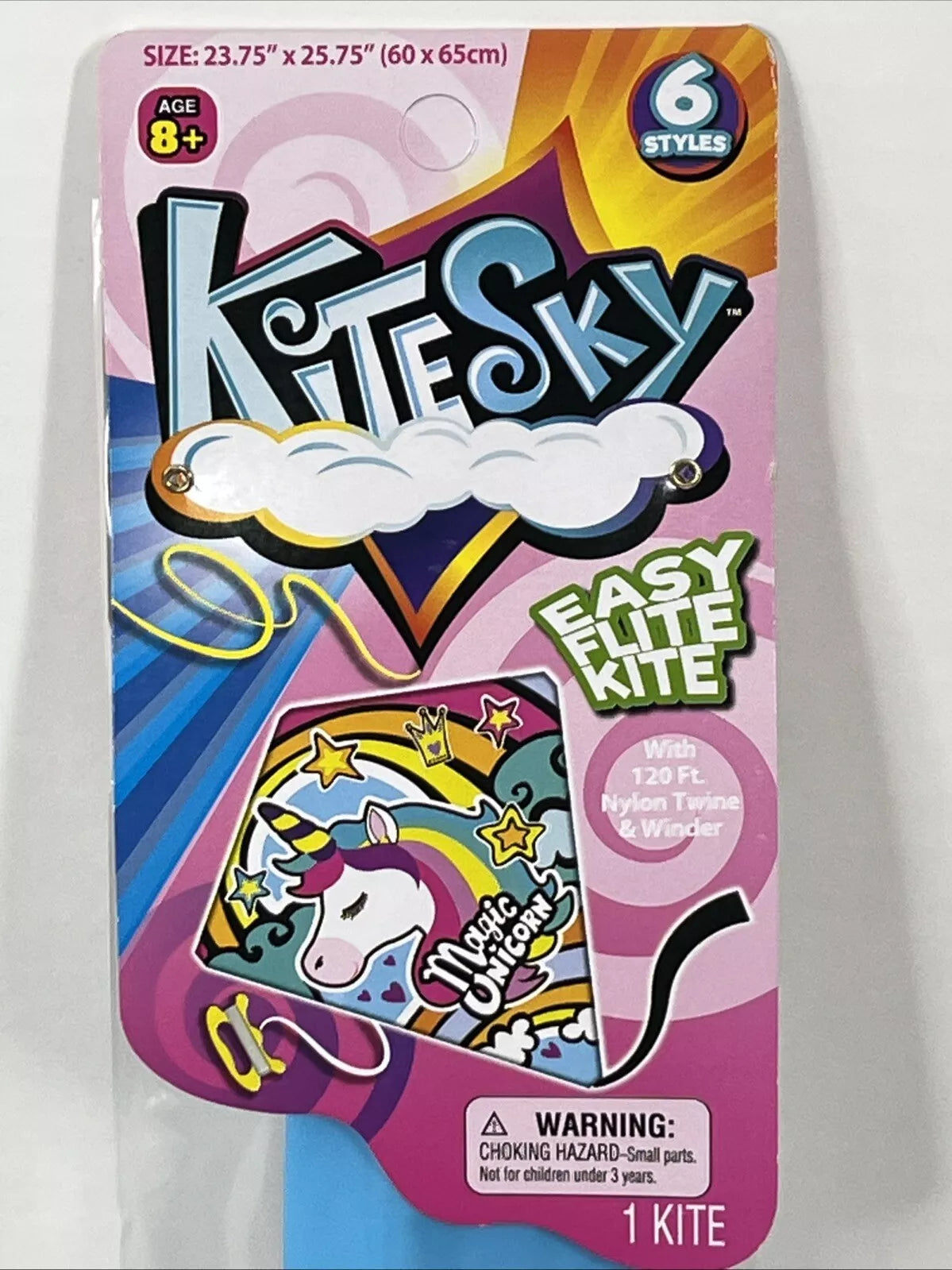 Majic Unicorn Kite 26 Inch Tall Diamond Easy Flight