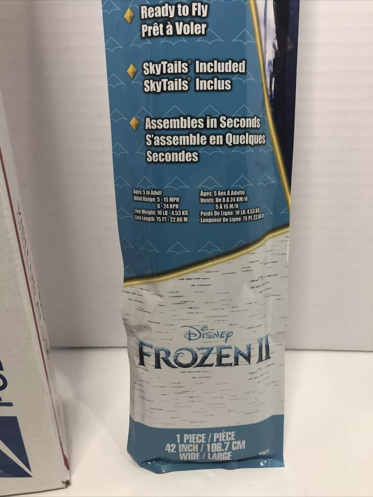 Frozen II Kite SkyDelta 42 Inch Wide Anna and Elsa Disney