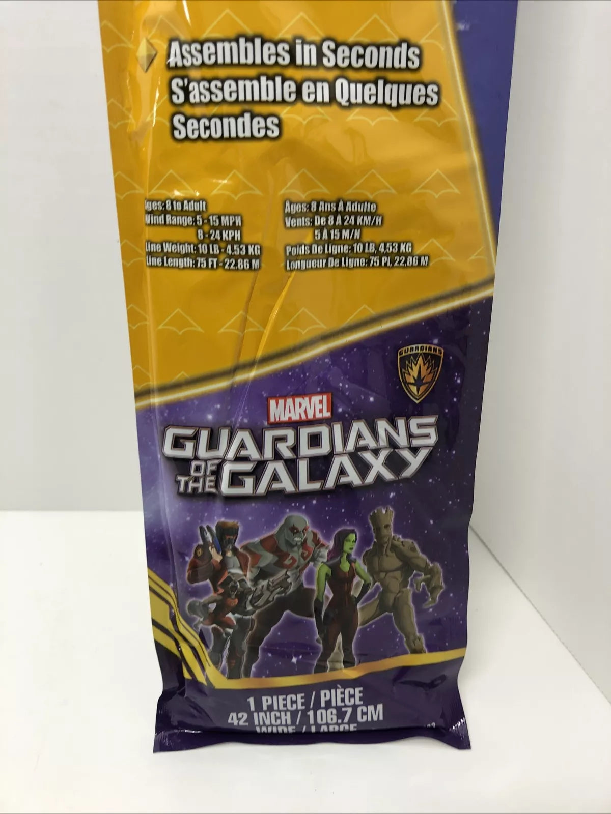 Guardians of the Galaxy Kite SkyDelta 42 Inch Wide Marvel