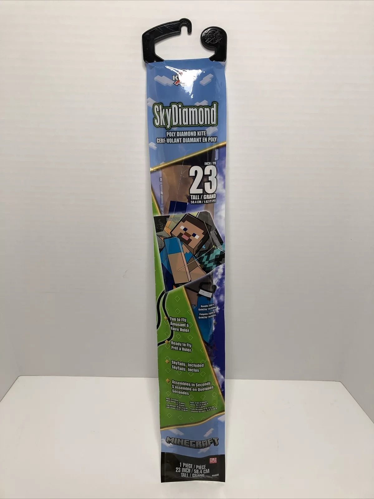 Minecraft Steve Kite SkyDiamond 23 Inch Tall
