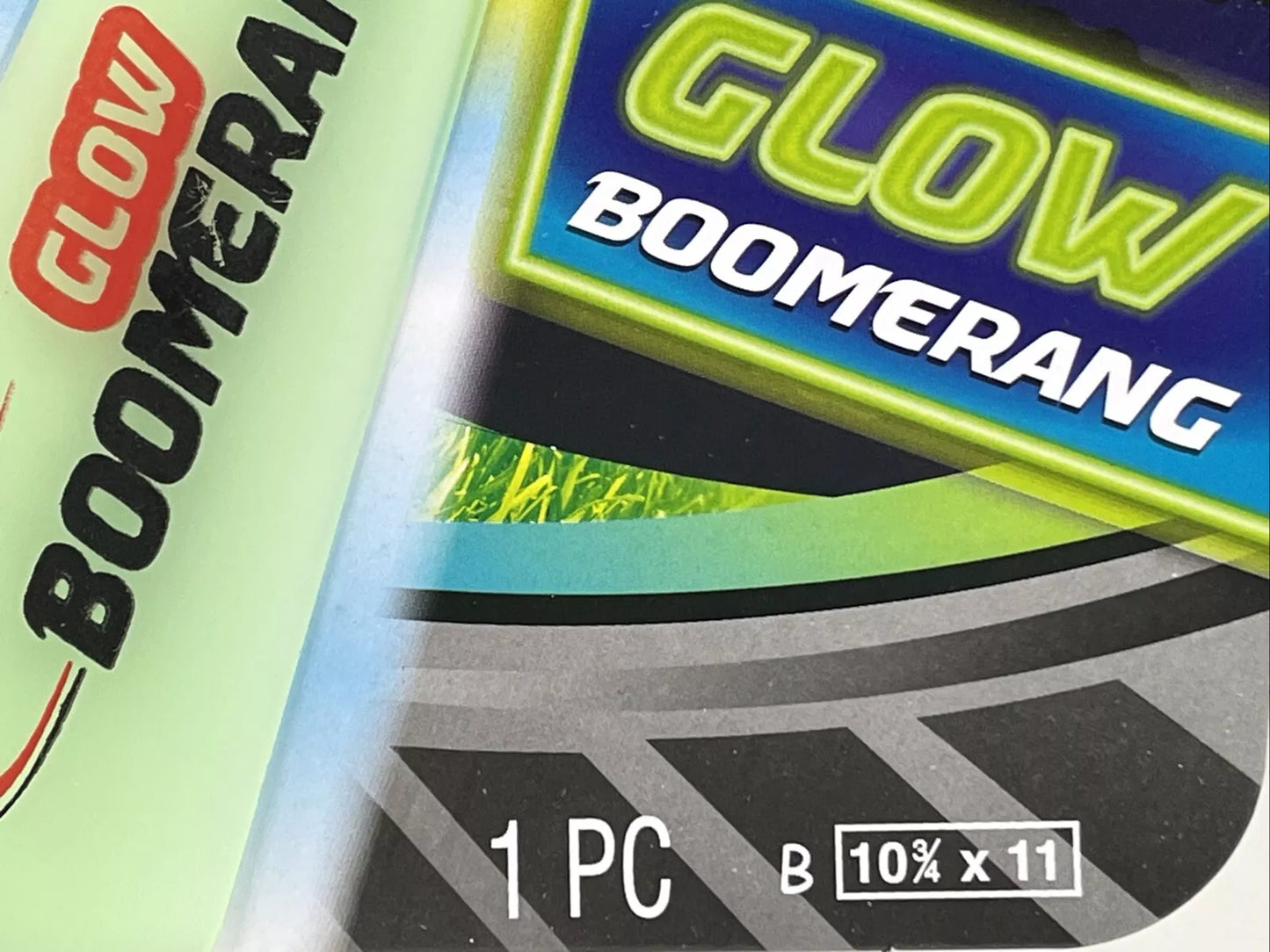 Boomerang Glow in the Dark Outdoor Fun Y 3 Wing