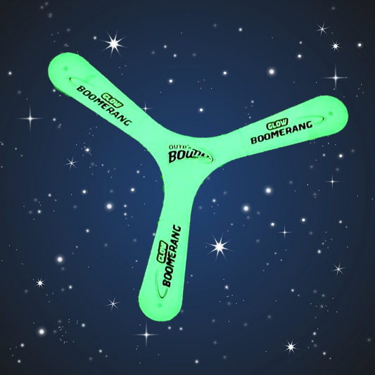 Boomerang Glow in the Dark Outdoor Fun Y 3 Wing