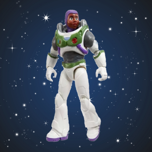 Buzz Lightyear Space Ranger Alpha Alisha Hawthorne Figure 12 Inch Disney Pixar Mattel