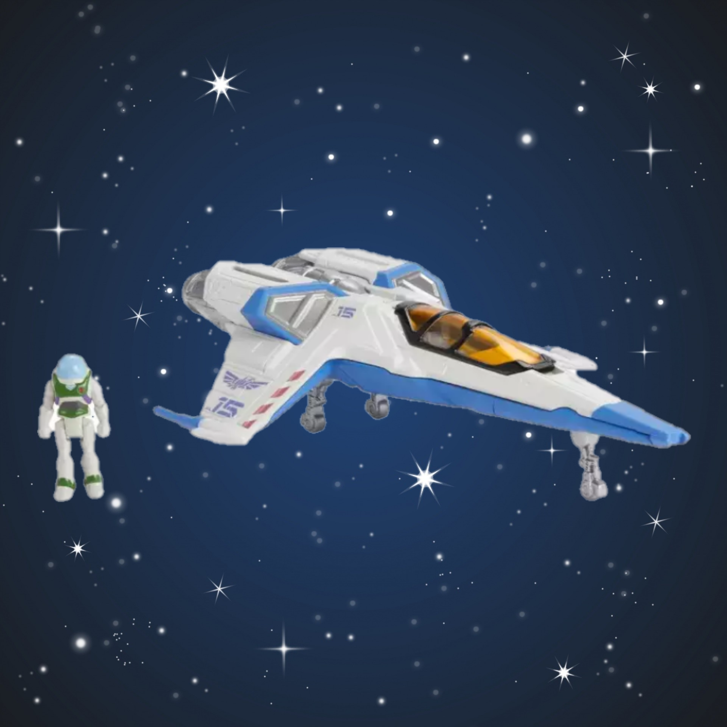 Lightyear Starship XL-15 Spacecraft & Buzz Lightyear Mini Figure by Mattel