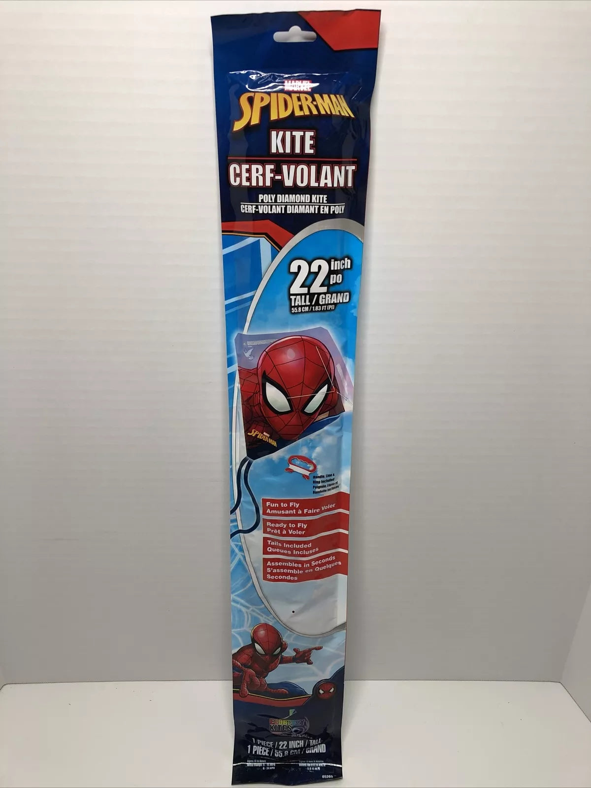 Marvel Spider-Man Kite 22 Inch Tall EZBreezy