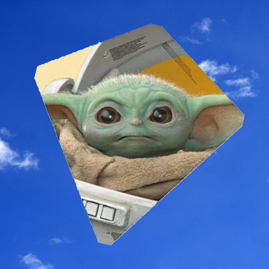 Star Wars Baby Yoda Kite 22 Inch Tall EZBreezy