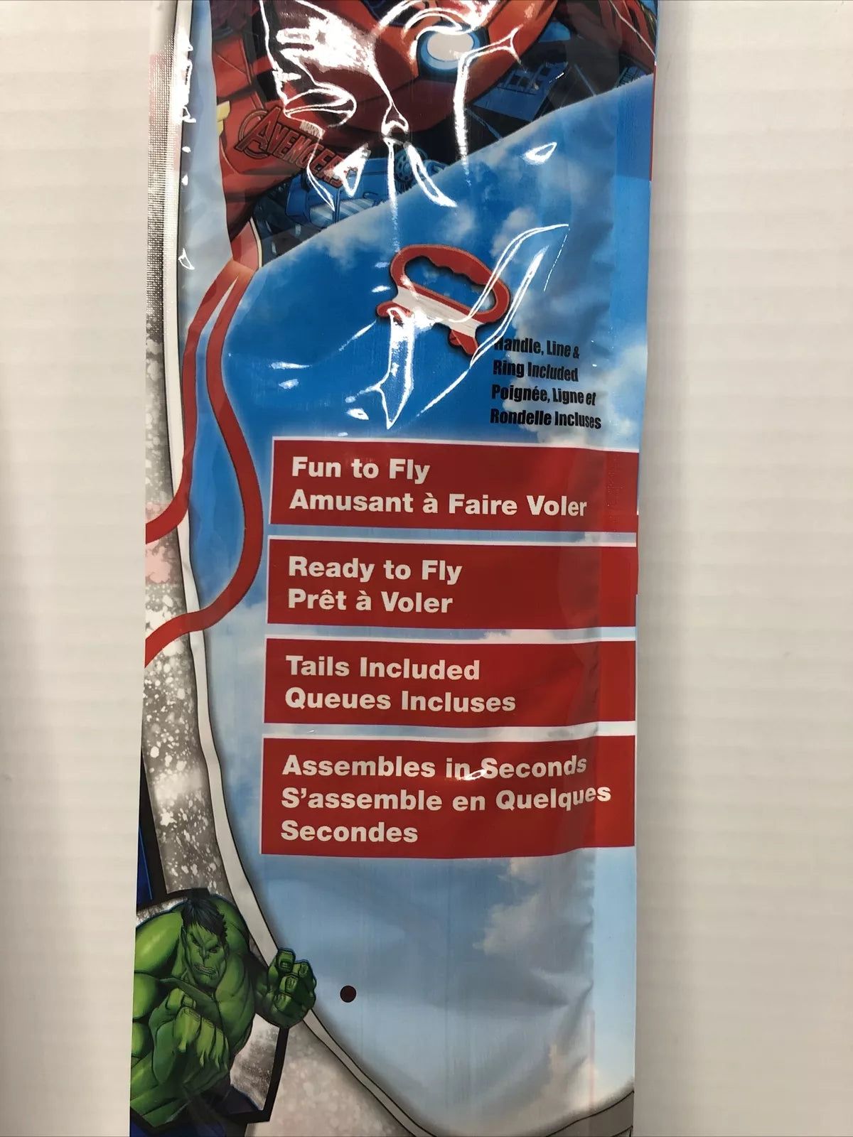 Avengers Iron Man Kite 22 Inch Tall EZBreezy