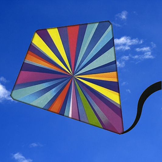 Far Out Kite 26 Inch Tall Diamond Easy Flight