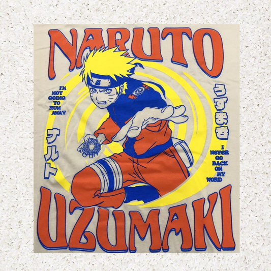 Naruto Uzumaki Men's T-Shirt Ninja Japanese Anime