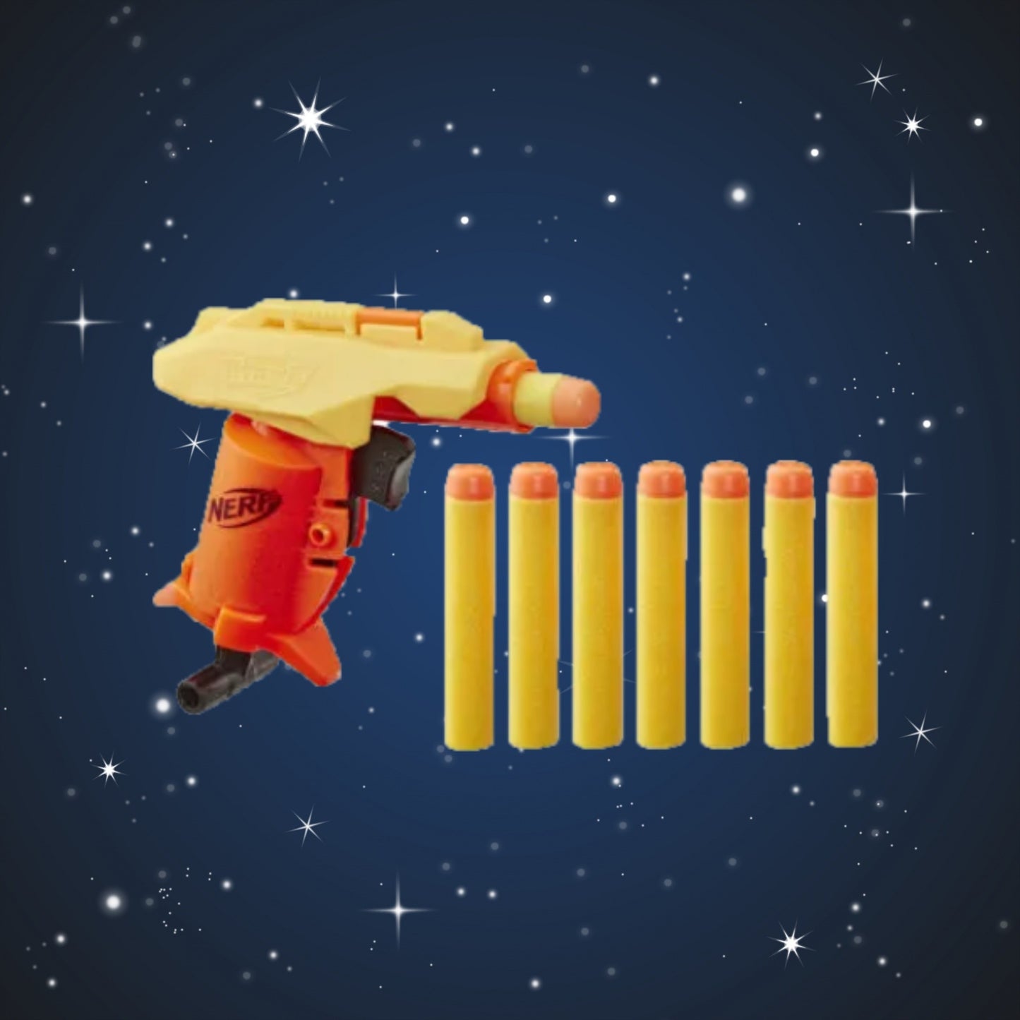 NERF Blaster Gun Alpha Strike Stinger SD1 Includes 8 Darts