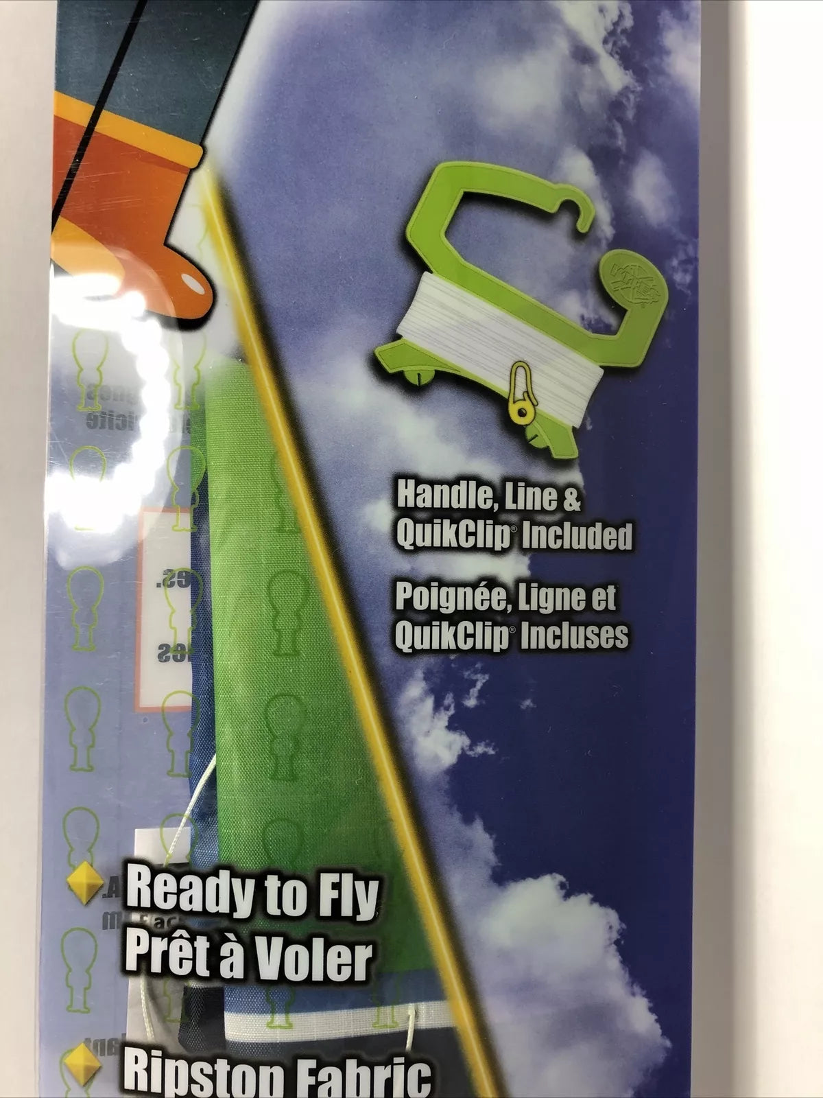 Alien Nylon Kite 39 Inch Tall OuterSpace