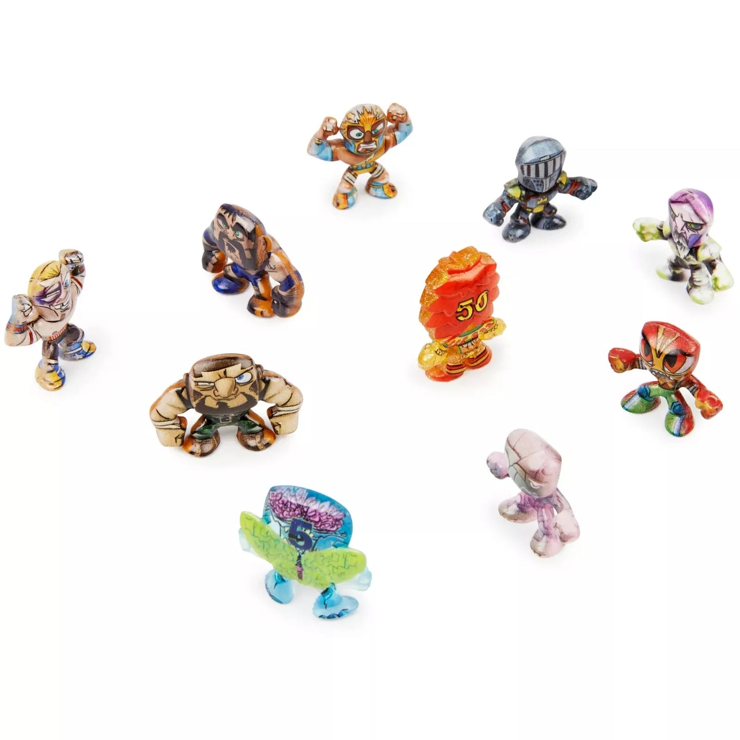 Million Warriors Figures 20 Blind Bags with Launcher by Spin Master