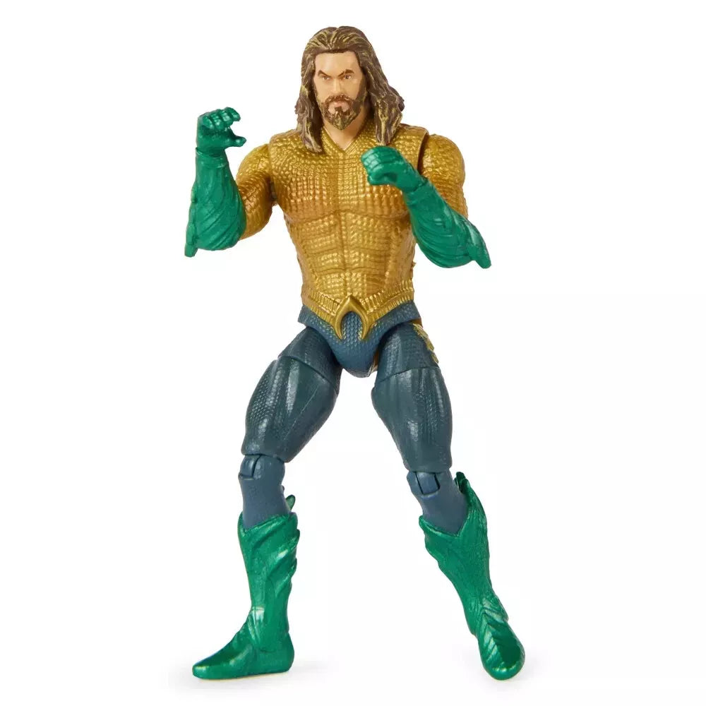 Aquaman Action Figure Gold Suit The Lost Kingdom Spin Master