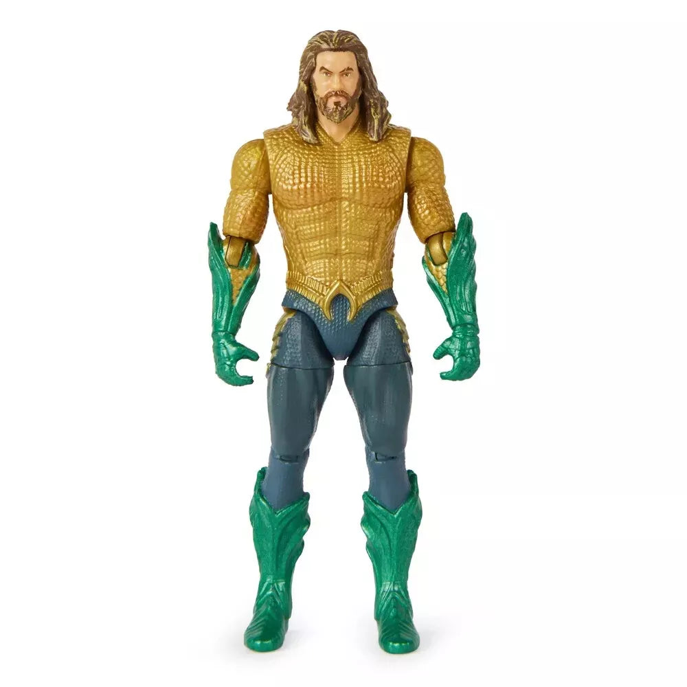 Aquaman Action Figure Gold Suit The Lost Kingdom Spin Master