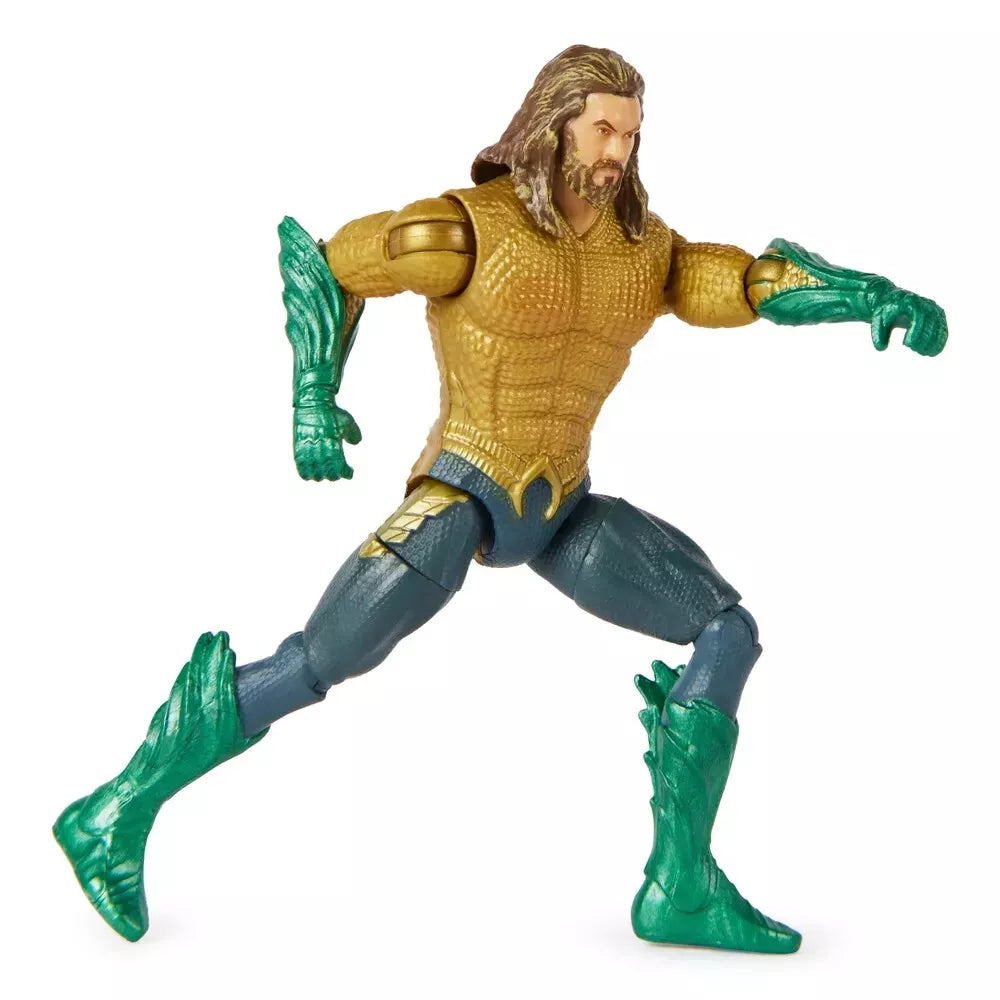 Aquaman Action Figure Gold Suit The Lost Kingdom Spin Master