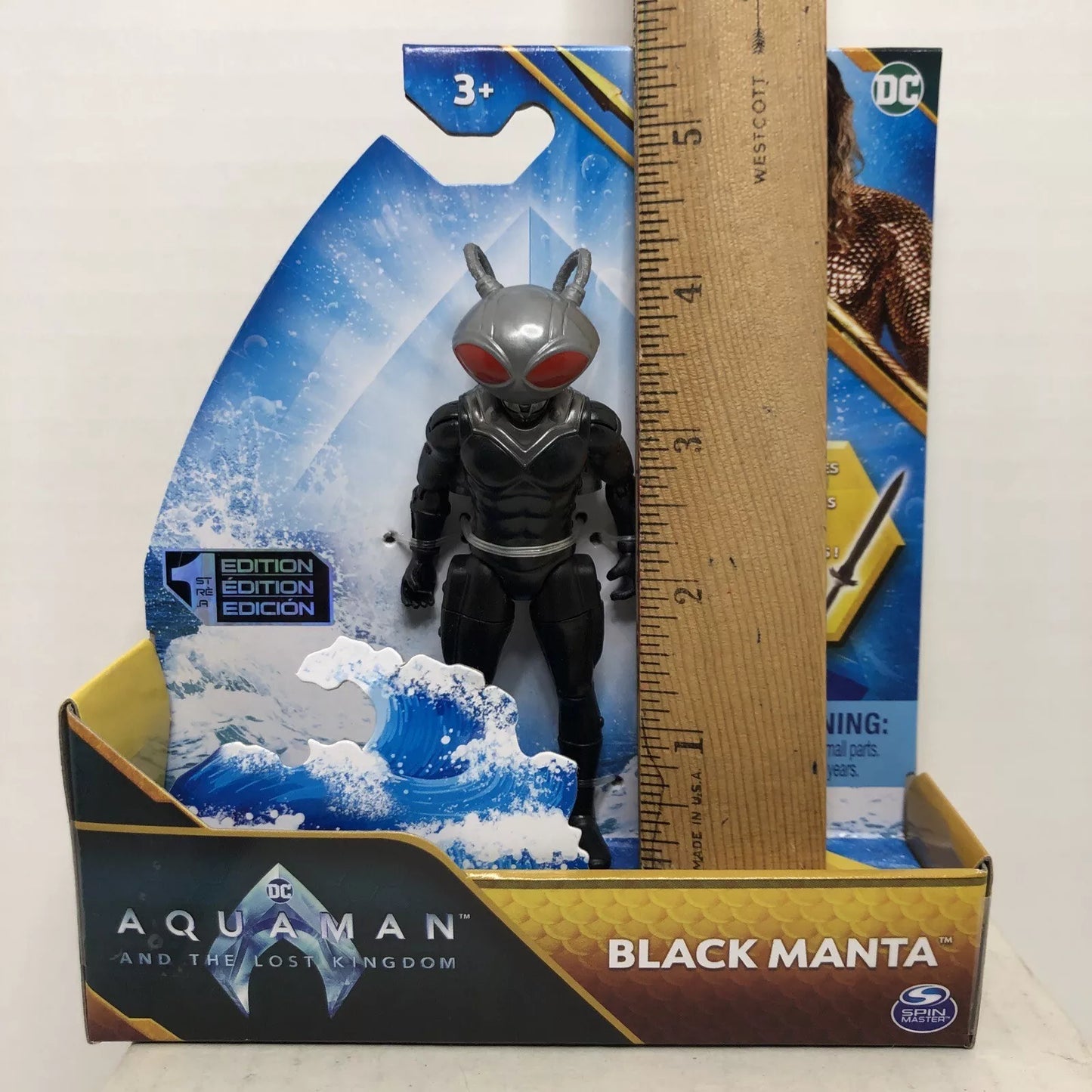 Black Manta Action Figure Aquaman The Lost Kingdom Spin Master