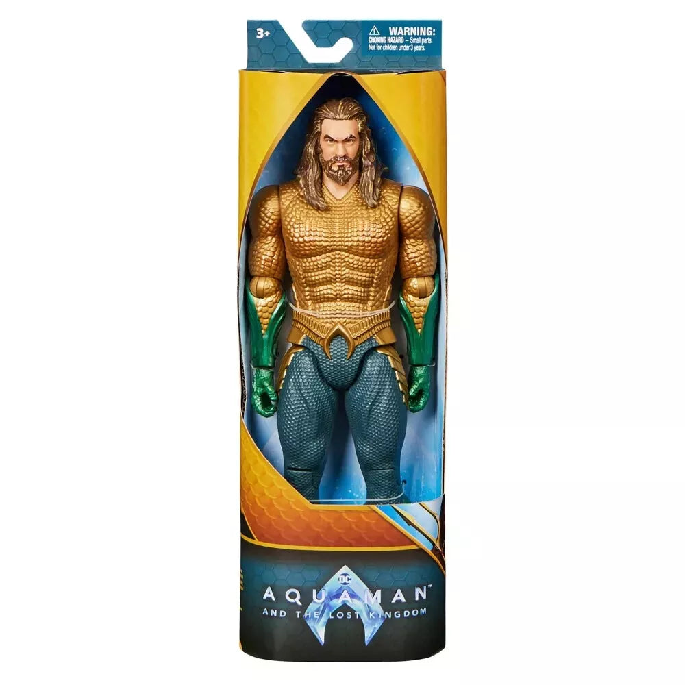 Aquaman Action Figure 12 Inch Aquaman and the Lost Kingdom Spin Master