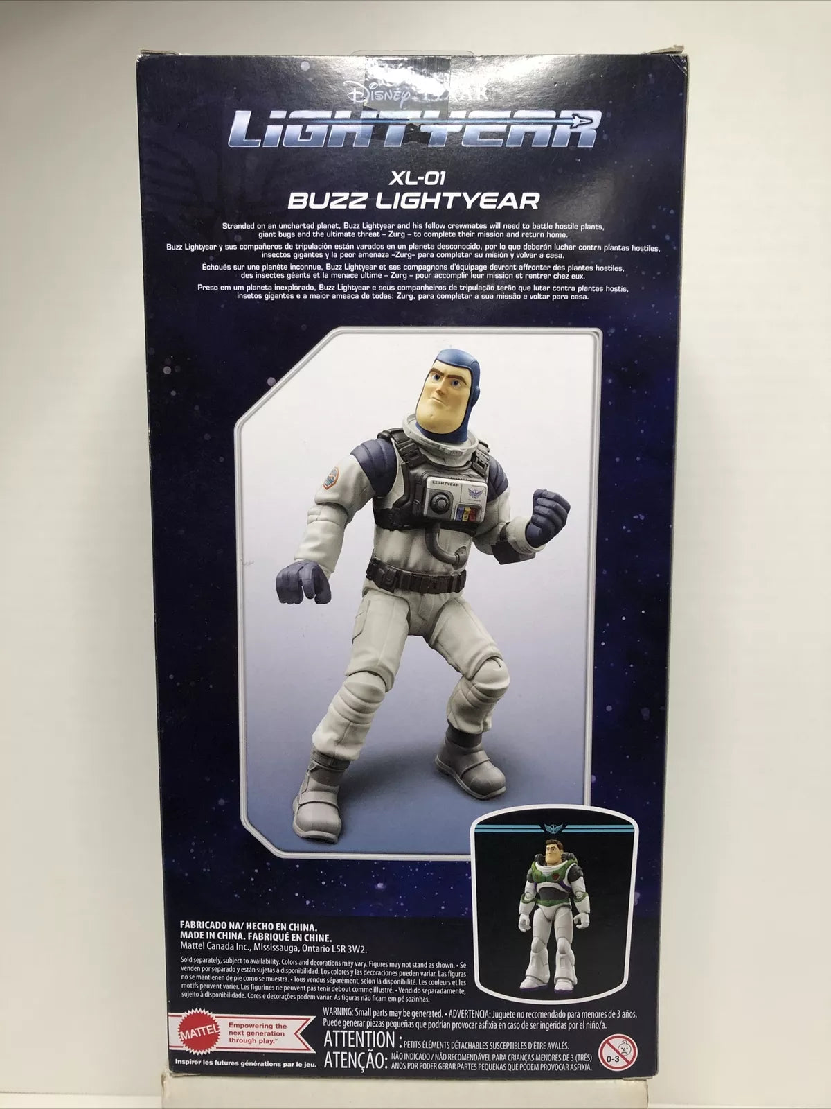 Buzz Lightyear XL-01 Action Figure 12 Inch Disney Pixar Lightyear by Mattel