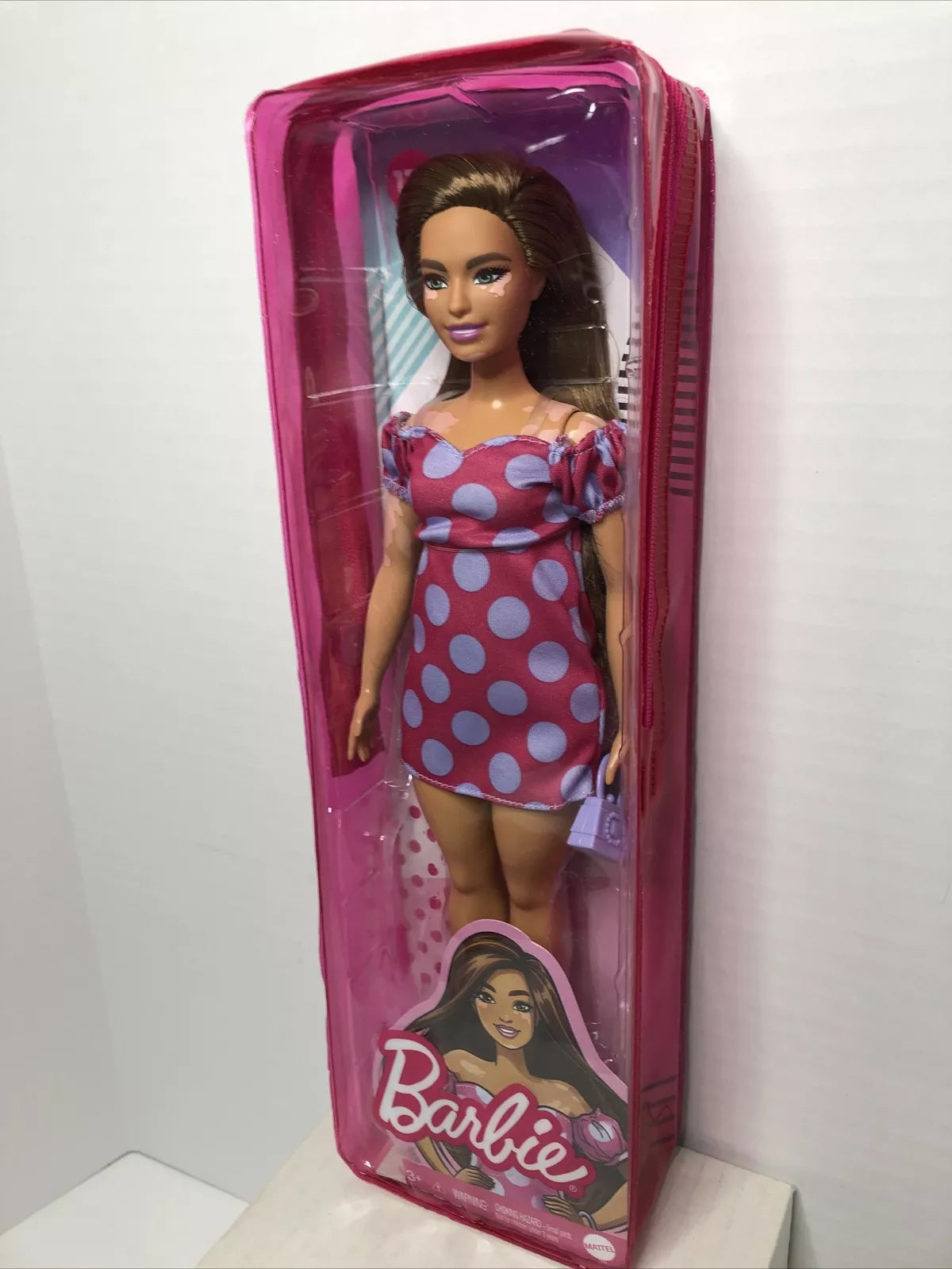 Barbie Fashionistas Doll Vitiligo Condition Polka Dot Dress