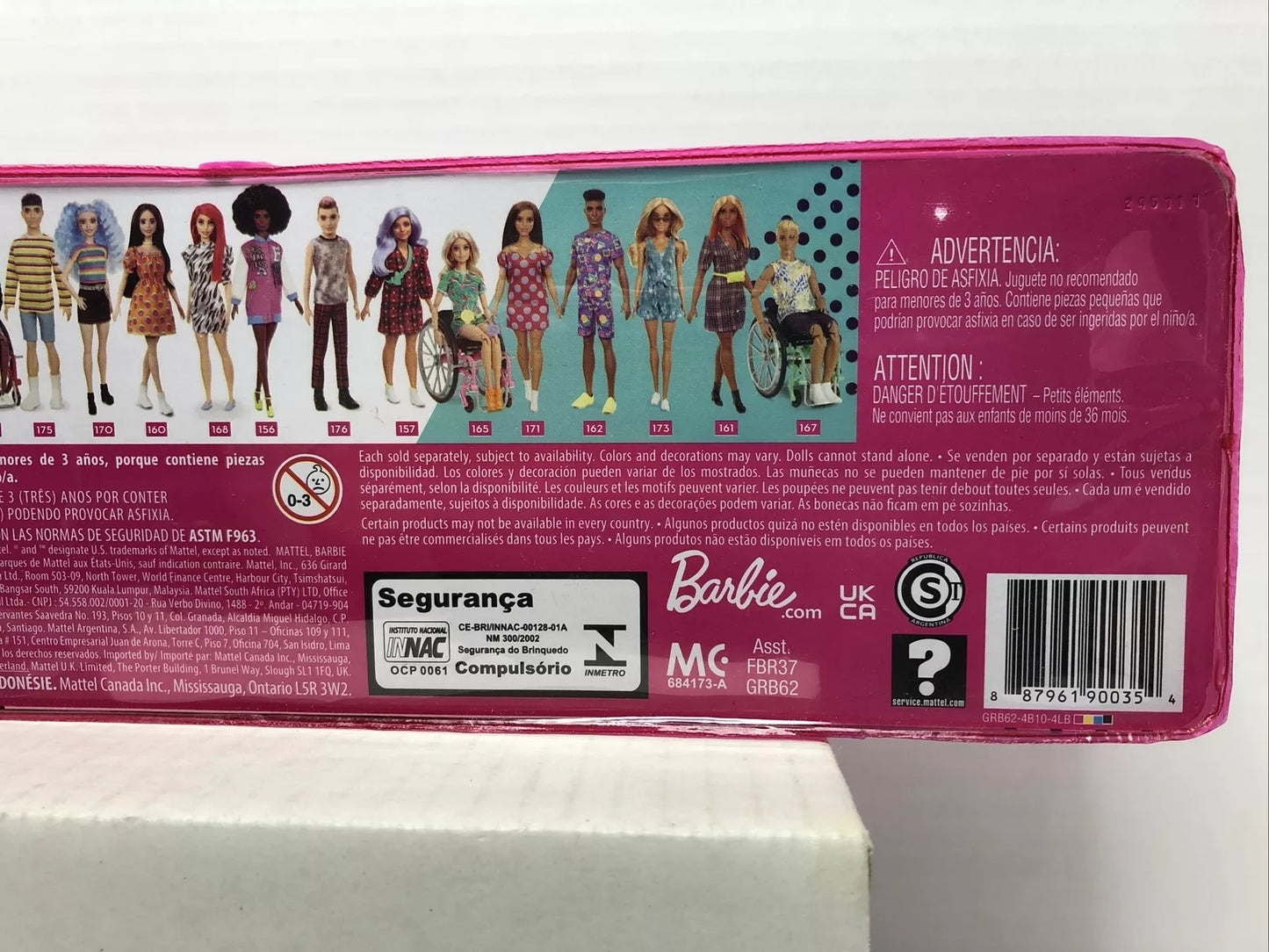 Barbie Fashionistas Doll Vitiligo Condition Polka Dot Dress