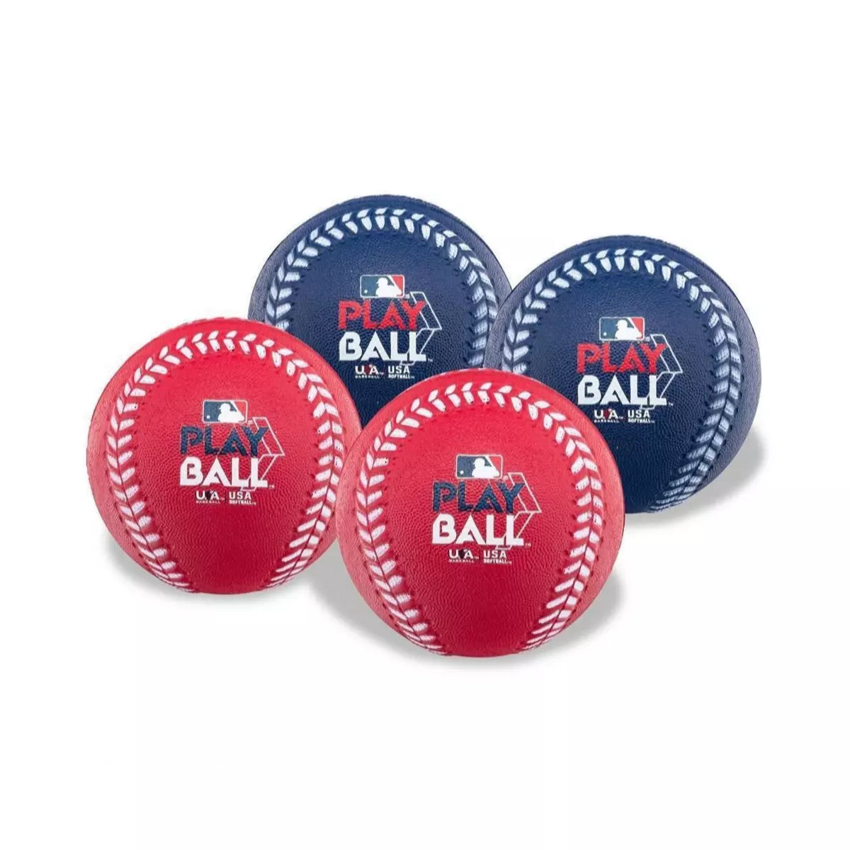 Franklin Sports MLB Playball Oversized Foam Baseballs 4 Pack