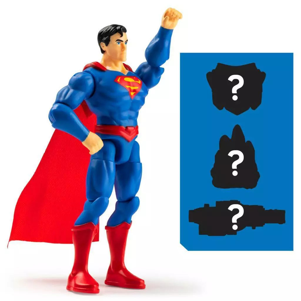 Superman Action Figure with 3 Surprises DC Comics Spin Master