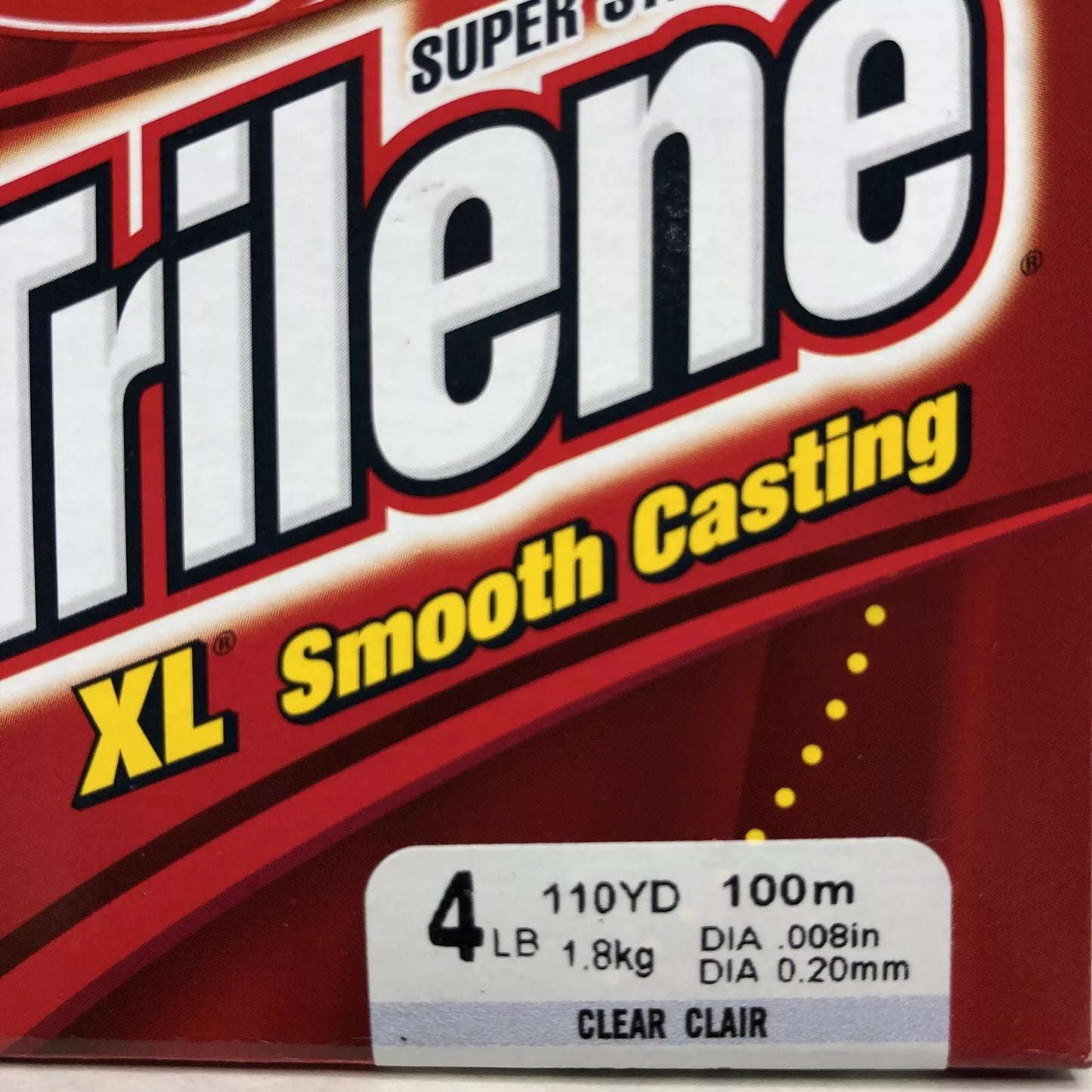 Berkley Trilene Fishing Line XL Smooth Casting 4lb Test Strong Clear 110 Yards