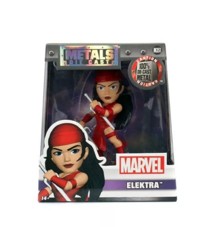 Elektra Metal Figure Die-cast Marvel Jada