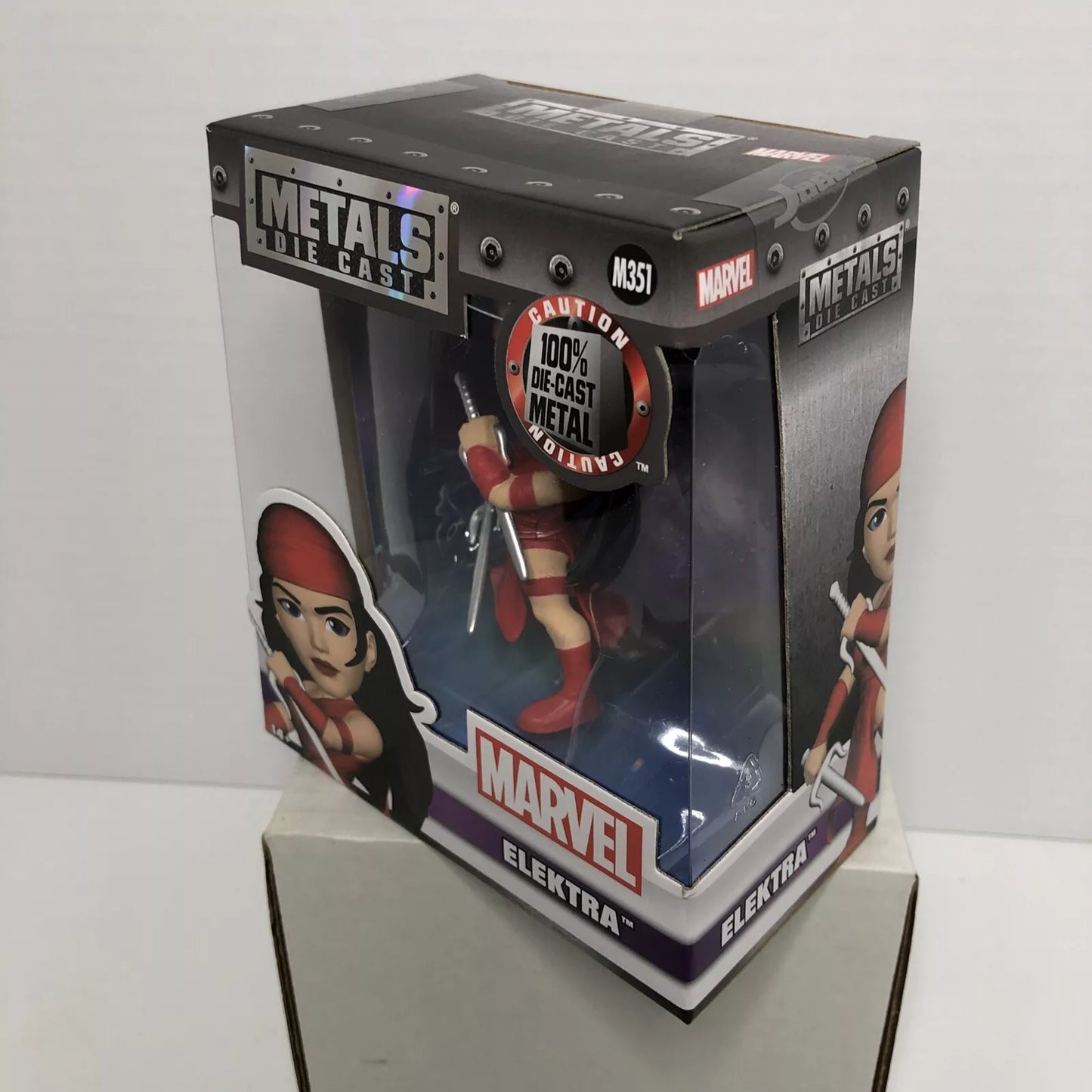 Elektra Metal Figure Die-cast Marvel Jada