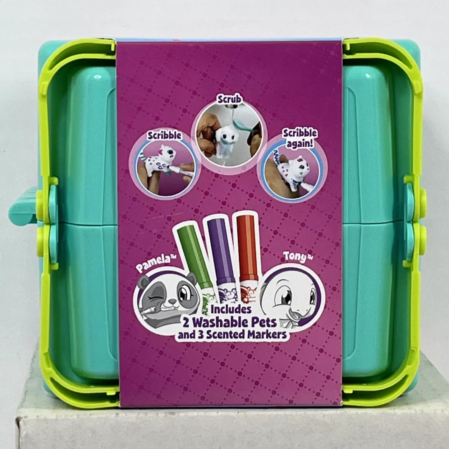 Scribble Scrubbie Pets Playset Color and Clean Scented Spa by Crayola