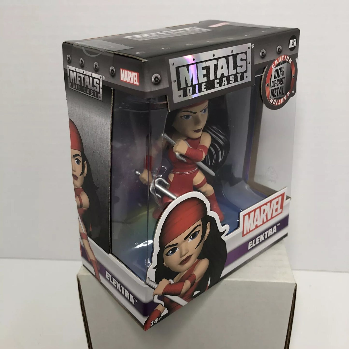 Elektra Metal Figure Die-cast Marvel Jada