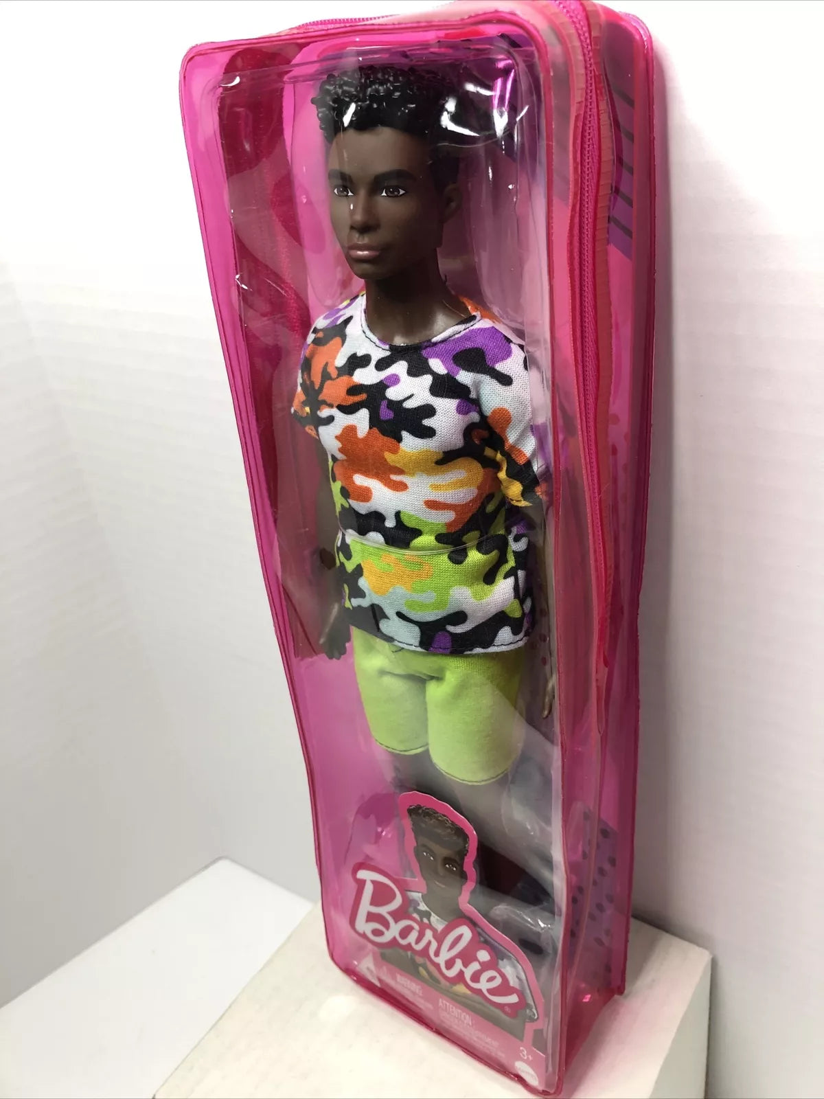 Barbie Ken Doll Urban Camo Shirt Green Shorts and High Tops Fashionistas