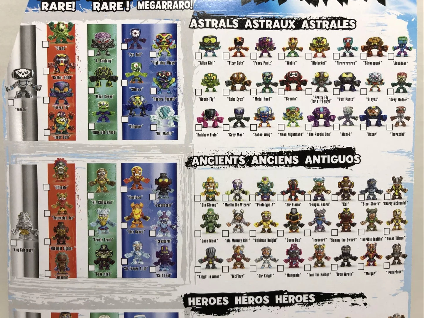 Million Warriors Figures 10 Blind Bags by Spin Master