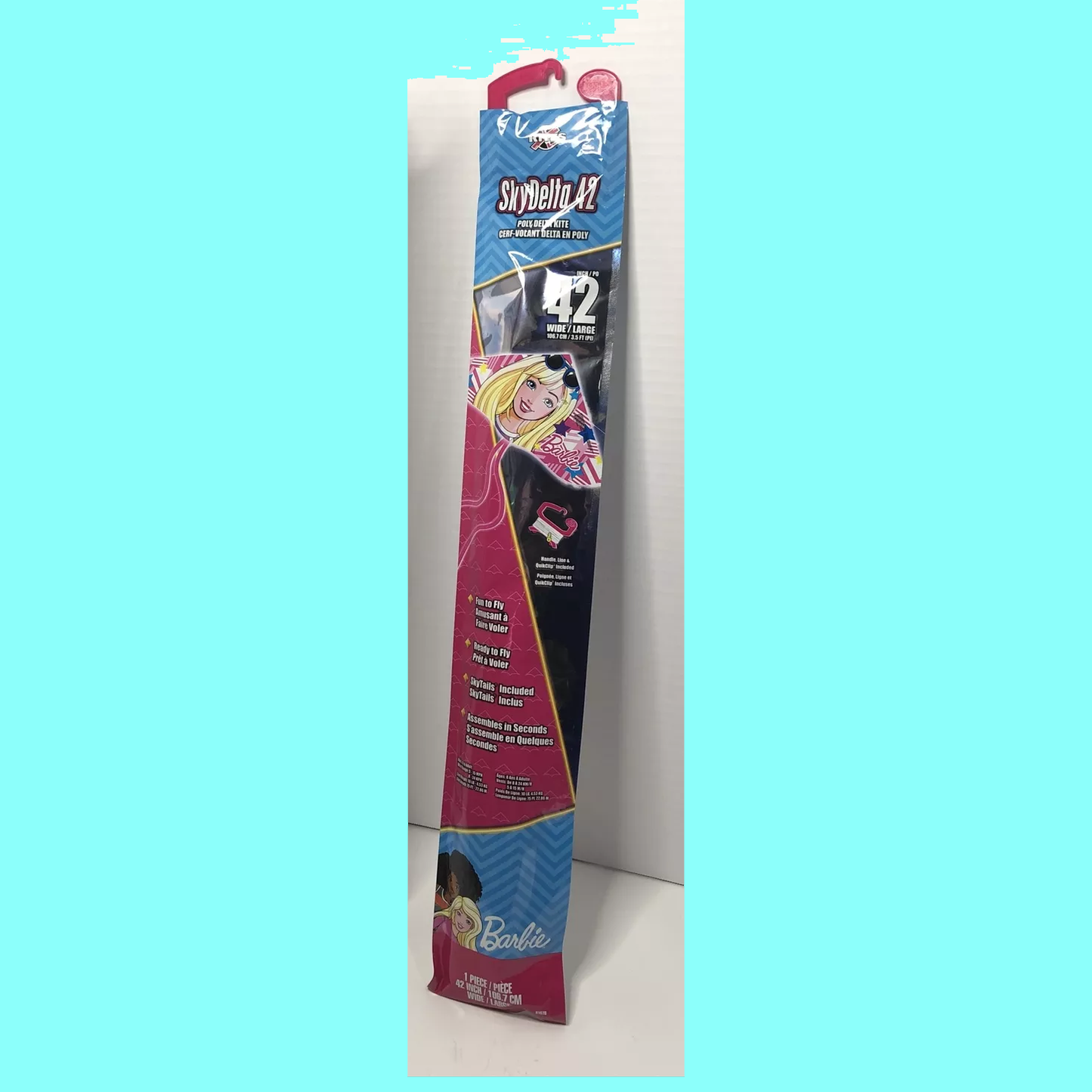 Barbie Kite SkyDelta 42 Inch Wide