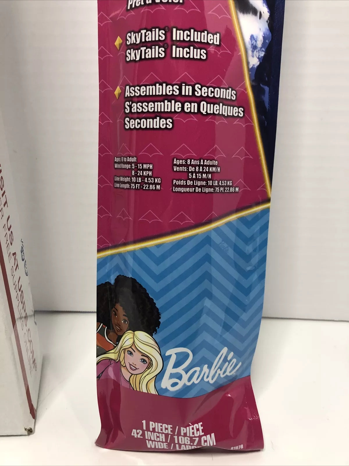 Barbie Kite SkyDelta 42 Inch Wide