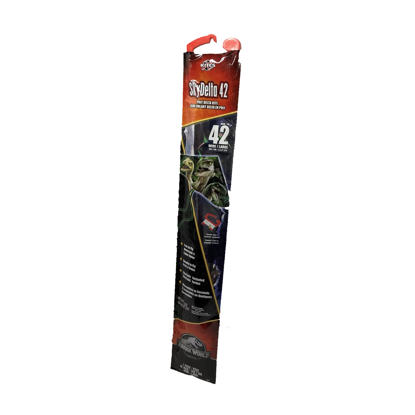 Jurassic World Kite SkyDelta 42 Inch Wide