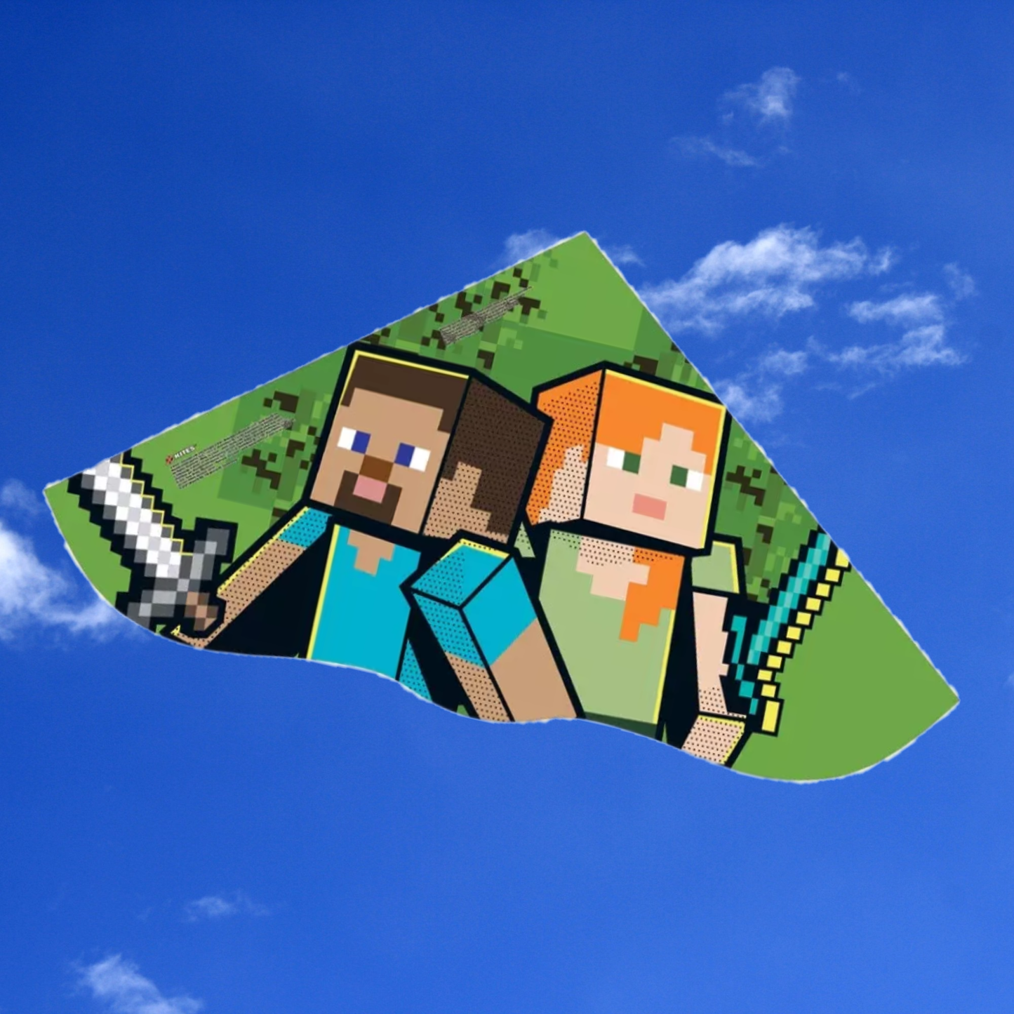 Minecraft Kite SkyDelta 42 Inch Wide