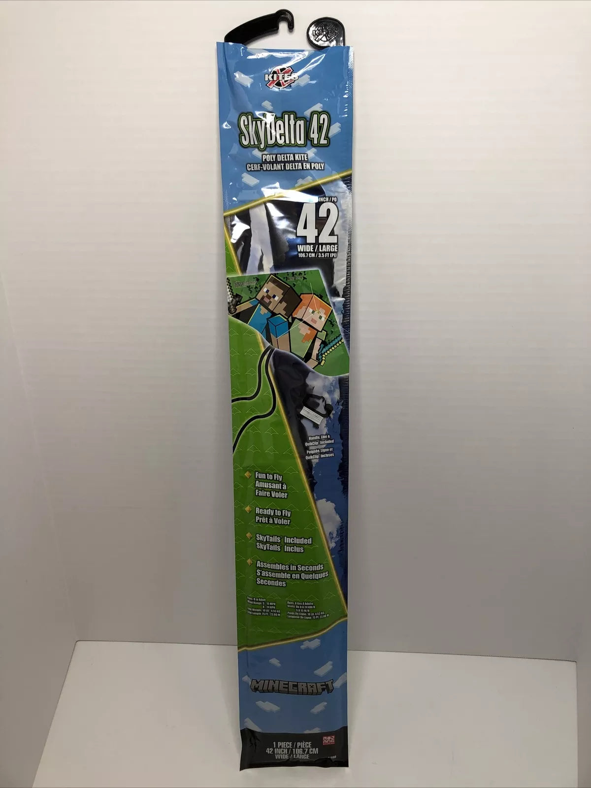 Minecraft Kite SkyDelta 42 Inch Wide