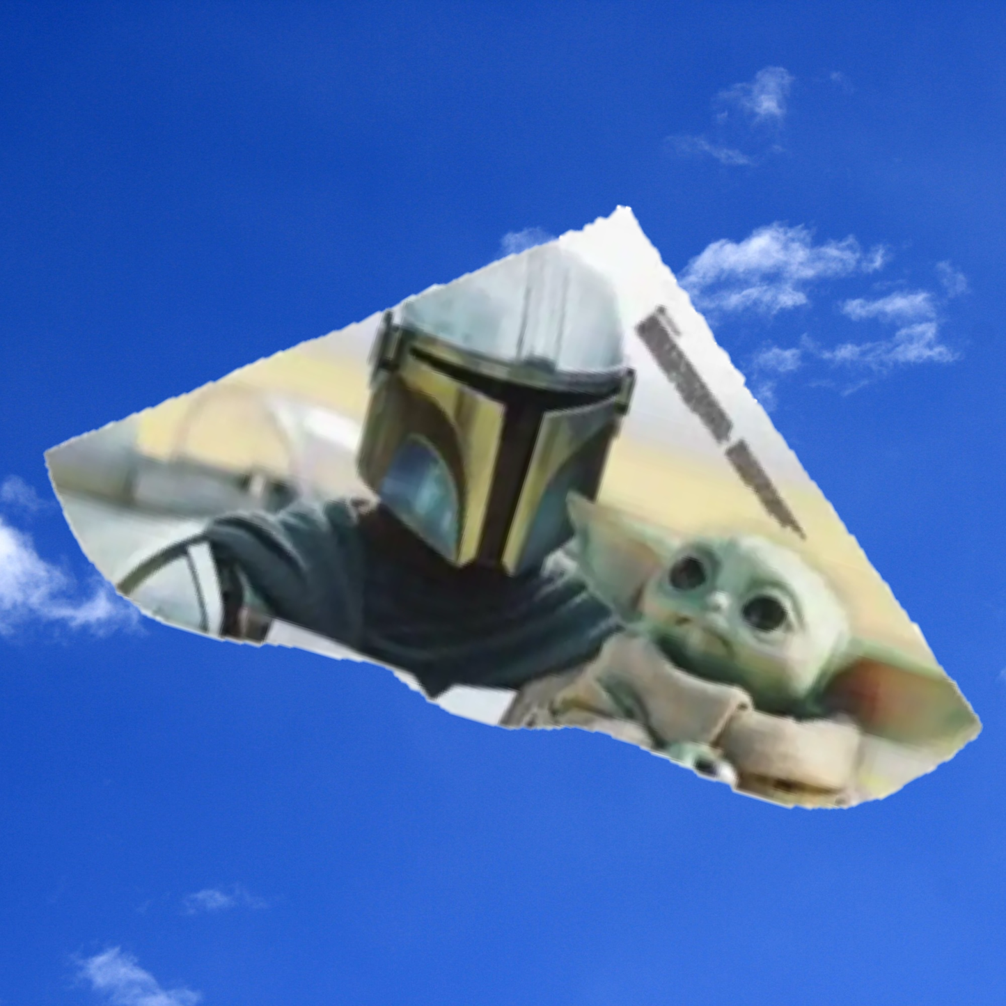 Star Wars Mandalorian Kite SkyDelta 42 Inch Wide