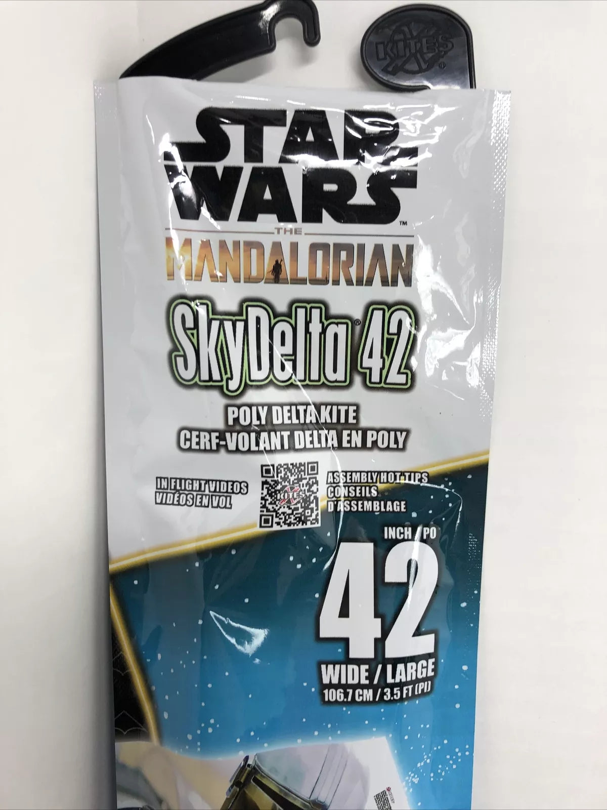 Star Wars Mandalorian Kite SkyDelta 42 Inch Wide