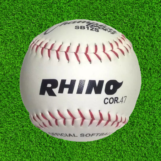 Champion Rhino SB12S Softball 12 Inch NFHS Slow Pitch Syntex Leather